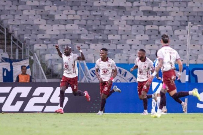 MUSHUC RUNA-EQU - Grande atuação. Se defendeu bem, explorou os espaços com muita sabedoria e foi muito mais perigoso do que o Cruzeiro na partida. NOTA: 7,5 - Foto: Divulgação/Conmebol