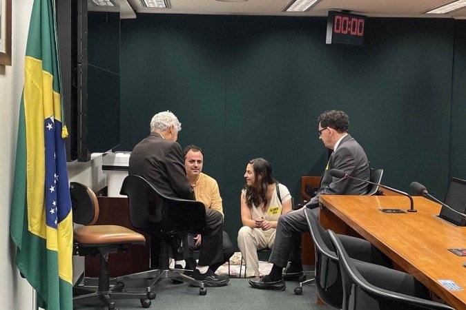 Deputado está em greve de fome contra cassação do mandato - (crédito: Wal Lima/CBPress) Deputado está em greve de fome contra cassação do mandato - (crédito: Wal Lima/CBPress)