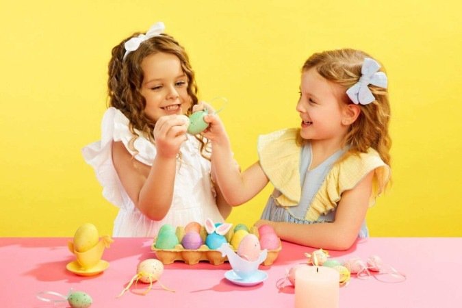 O ovo decorado é uma opção divertida e saudável para a Páscoa (Imagem: Master1305 | Shutterstock) - (crédito: EdiCase) O ovo decorado é uma opção divertida e saudável para a Páscoa (Imagem: Master1305 | Shutterstock) - (crédito: EdiCase)