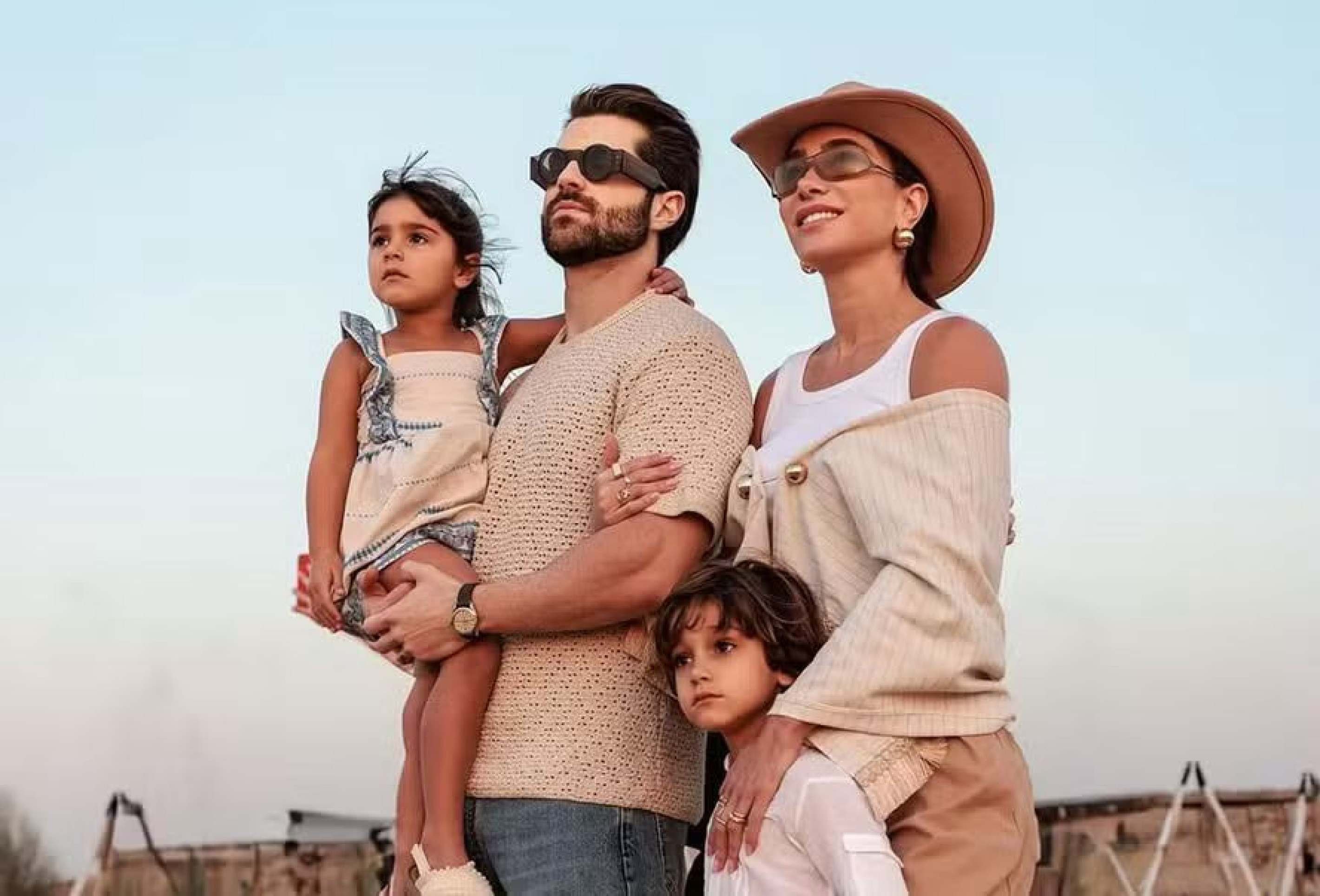 Alok e Romana Novais se mudam para Los Angeles com os filhos: 'Chegamos'
