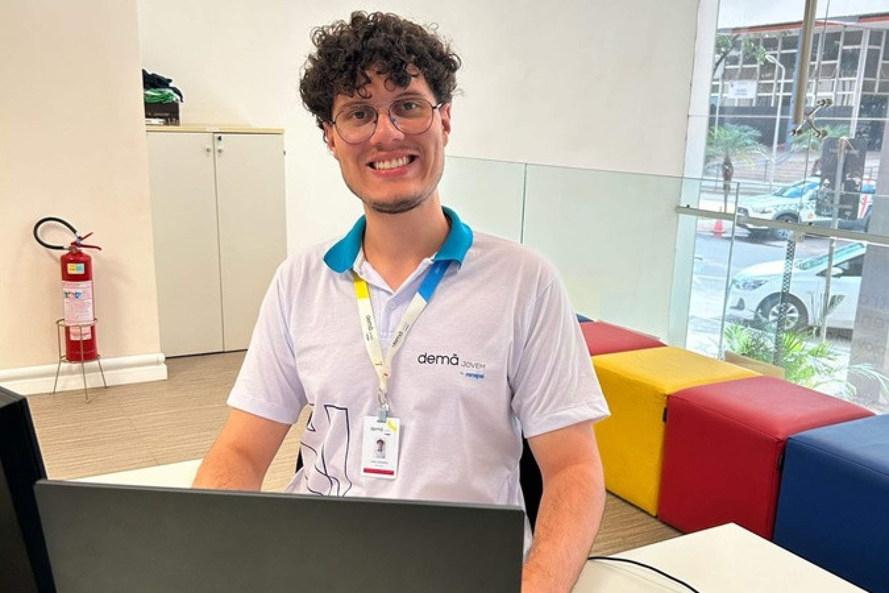 Caio Linhares, 20: "Preparação como um todo, não só para uma função" 