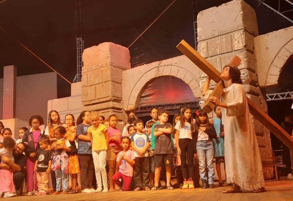 Fotos: Carlos Silva/CB/D.A.Press - Divulgação/Via Sacra
