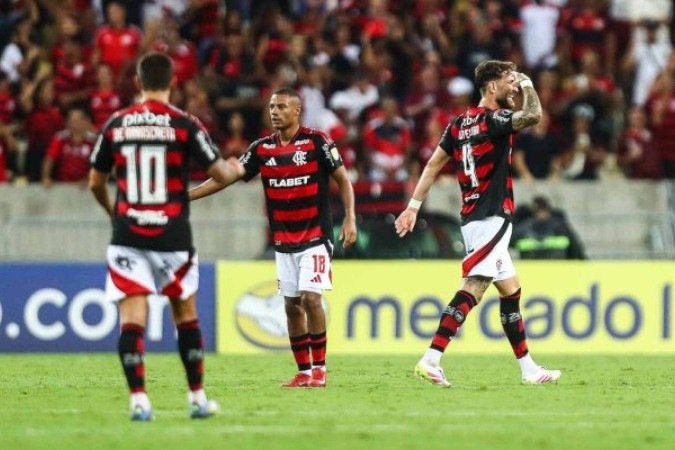 De la Cruz ganha nova sequência no Flamengo - (crédito: Foto: Gilvan de Souza/Flamengo) De la Cruz ganha nova sequência no Flamengo - (crédito: Foto: Gilvan de Souza/Flamengo)