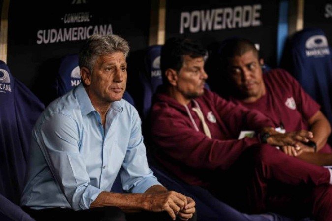 Renato Gaúcho elogiou a atuação do Fluminense na goleada pela Sul-Americana - (crédito: - Foto: Marcelo Gonçalves/Fluminense) Renato Gaúcho elogiou a atuação do Fluminense na goleada pela Sul-Americana - (crédito: - Foto: Marcelo Gonçalves/Fluminense)