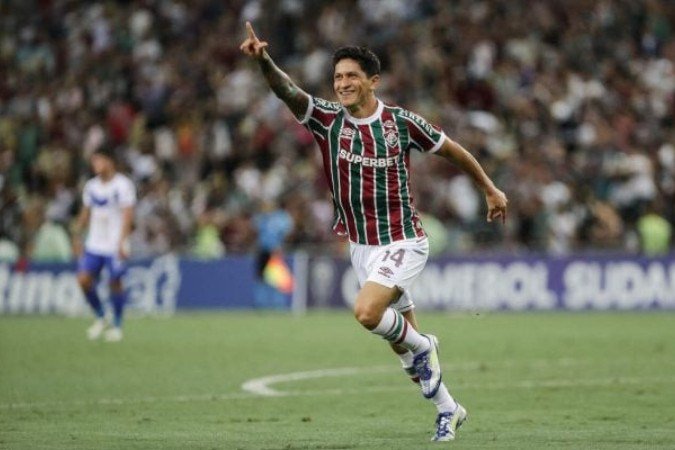 Cano fez dois gols na goleada do Fluminense sobre o GV San José, da Bolívia, no Maracanã, pela Sul-Americana - (crédito: - Foto: Marcelo Gonçalves / Fluminense FC) Cano fez dois gols na goleada do Fluminense sobre o GV San José, da Bolívia, no Maracanã, pela Sul-Americana - (crédito: - Foto: Marcelo Gonçalves / Fluminense FC)