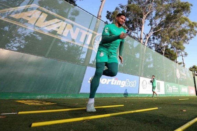Murilo enalteceu a preparação alviverde para o dérbi - (crédito: Foto: Cesar Greco/Palmeiras) Murilo enalteceu a preparação alviverde para o dérbi - (crédito: Foto: Cesar Greco/Palmeiras)