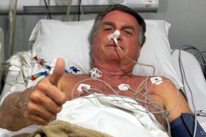 Bolsonaro permanece em jejum total e recebe dieta parenteral — alimentação administrada por via intravenosa - (crédito: Divulgação) Bolsonaro permanece em jejum total e recebe dieta parenteral — alimentação administrada por via intravenosa - (crédito: Divulgação)