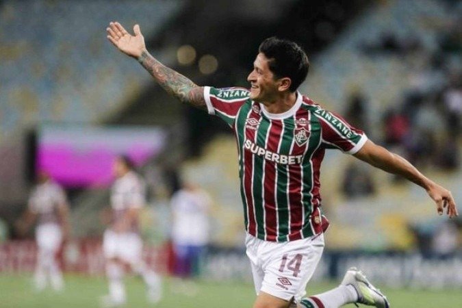 Germán Cano marca golaço pelo Fluminense contra o San José (BOL) - (crédito: Foto: LUCAS MERÇON / FLUMINENSE F.C.) Germán Cano marca golaço pelo Fluminense contra o San José (BOL) - (crédito: Foto: LUCAS MERÇON / FLUMINENSE F.C.)