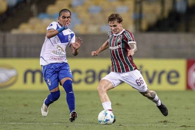 Léo Jance fez sua estreia entre os profissionais do Fluminense diante do San José - (crédito: Foto: Marcelo Gonçalves/Fluminense) Léo Jance fez sua estreia entre os profissionais do Fluminense diante do San José - (crédito: Foto: Marcelo Gonçalves/Fluminense)