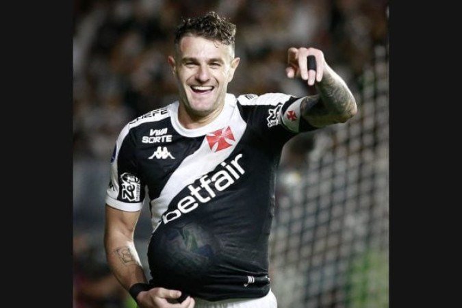 Vegetti celebra seu gol na vitória do Vasco contra o Puerto Cabello (VEN) - (crédito: Foto: Matheus Lima / Vasco) Vegetti celebra seu gol na vitória do Vasco contra o Puerto Cabello (VEN) - (crédito: Foto: Matheus Lima / Vasco)