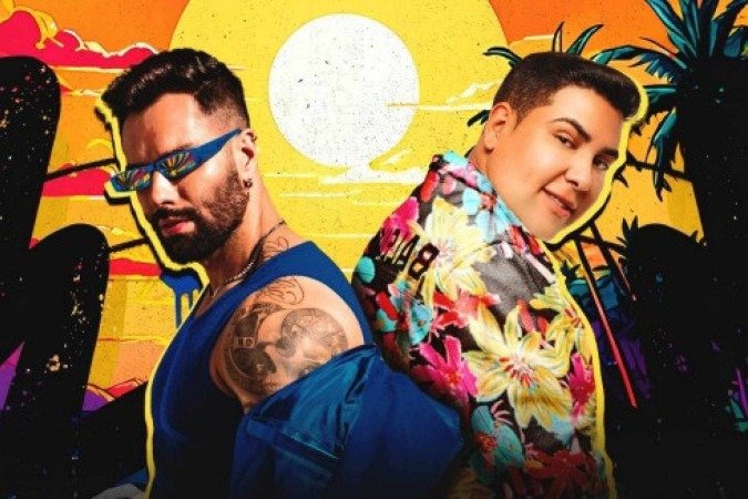 Leon Correia e DJ Guuga: hit 'Bikini neon' promete agitar as festas - (crédito: Divulgação) Leon Correia e DJ Guuga: hit 'Bikini neon' promete agitar as festas - (crédito: Divulgação)
