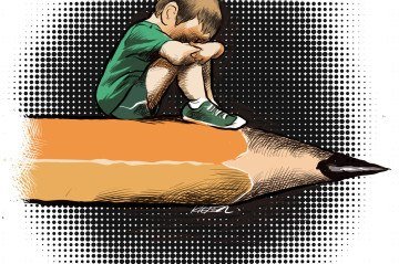 Pesquisa do IBGE chama a atenção para os índices de violência praticada nas escolas, entre outros desafios   -  (crédito: kleber)