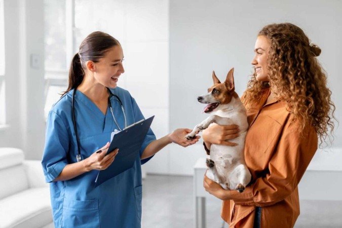 Os cuidados com a saúde dos pets ajudam a prevenir as zoonoses (Imagem: Prostock-studio | Shuttestock) - (crédito: EdiCase) Os cuidados com a saúde dos pets ajudam a prevenir as zoonoses (Imagem: Prostock-studio | Shuttestock) - (crédito: EdiCase)