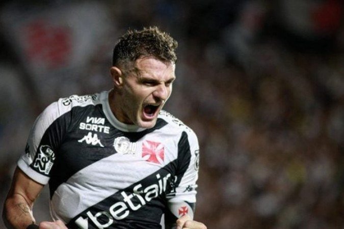 Vegetti fez dois gols na vitória do Vasco sobre o Sport, em São Januário - (crédito: - Foto: Matheus Lima / CRVG) Vegetti fez dois gols na vitória do Vasco sobre o Sport, em São Januário - (crédito: - Foto: Matheus Lima / CRVG)