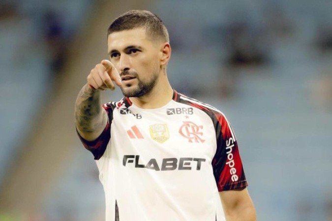 Arrascaeta marcou dois gols na vitória do Flamengo em cima do Grêmio - (crédito: Adriano Fontes/Flamengo) Arrascaeta marcou dois gols na vitória do Flamengo em cima do Grêmio - (crédito: Adriano Fontes/Flamengo)