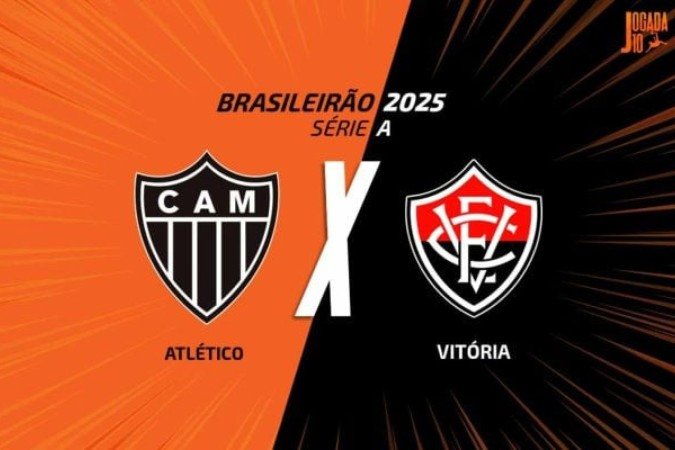 Atlético e Vitória estão em baixa no Brasileirão - (crédito: Foto: Arte Jogada10) Atlético e Vitória estão em baixa no Brasileirão - (crédito: Foto: Arte Jogada10)