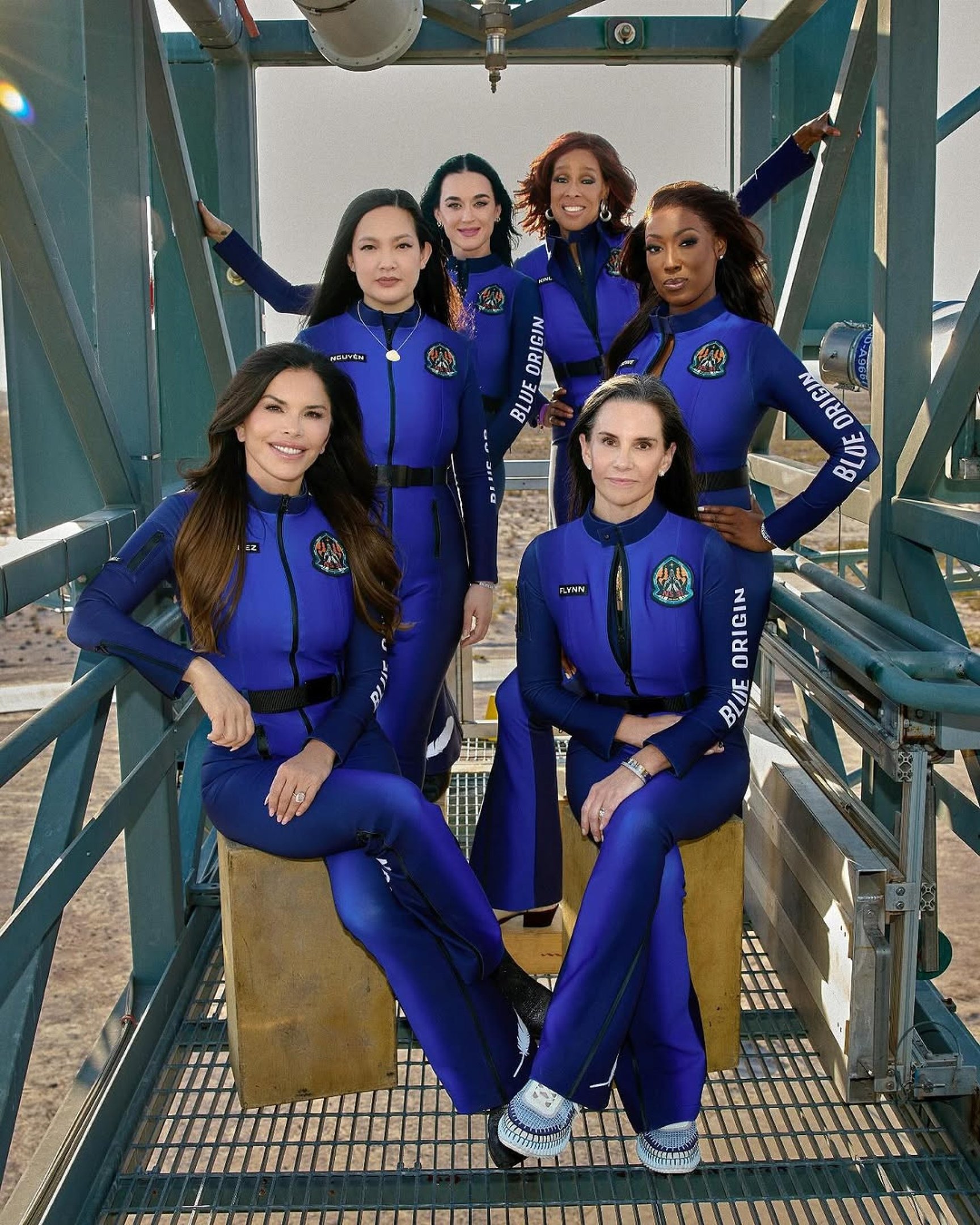 Katy Perry e outras cinco mulheres embarcam em missão da Blue Origin, acompanhe