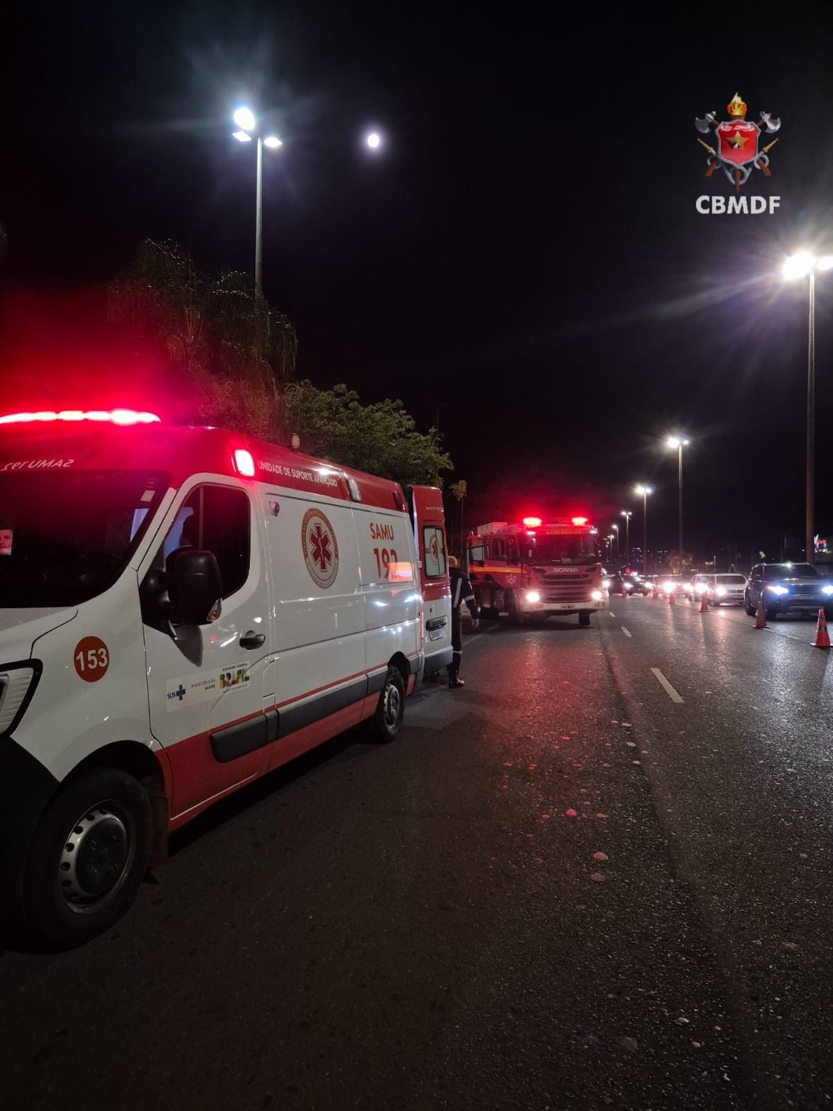 Tragédia: Jovem de 23 anos morre após ser atropleado na Ponte JK