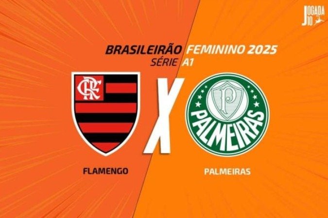 Flamengo recebe o Palmeira no Rio de Janeiro pela quinta rodada do Brasileirão feminino - (crédito: Foto: Arte/Jogada10) Flamengo recebe o Palmeira no Rio de Janeiro pela quinta rodada do Brasileirão feminino - (crédito: Foto: Arte/Jogada10)