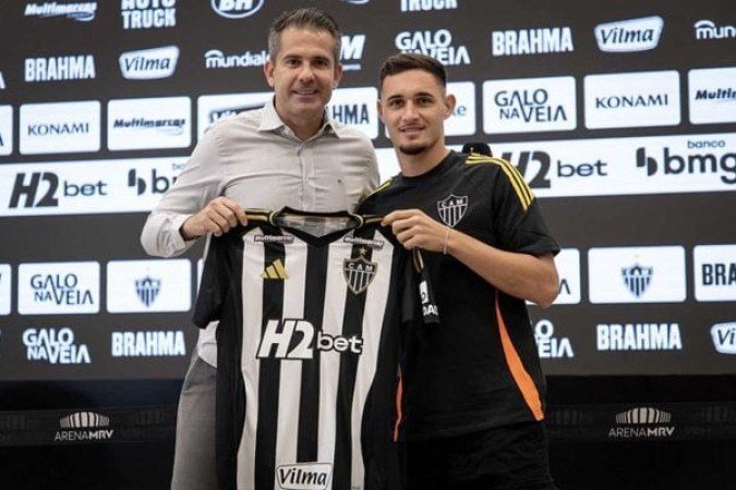 JOÃO MARCELO - Não teve destaque em suas ações. Ao menos, não comprometeu nas vezes em que participou do jogo. NOTA 5,0 - Foto: Pedro Souza / Atlético