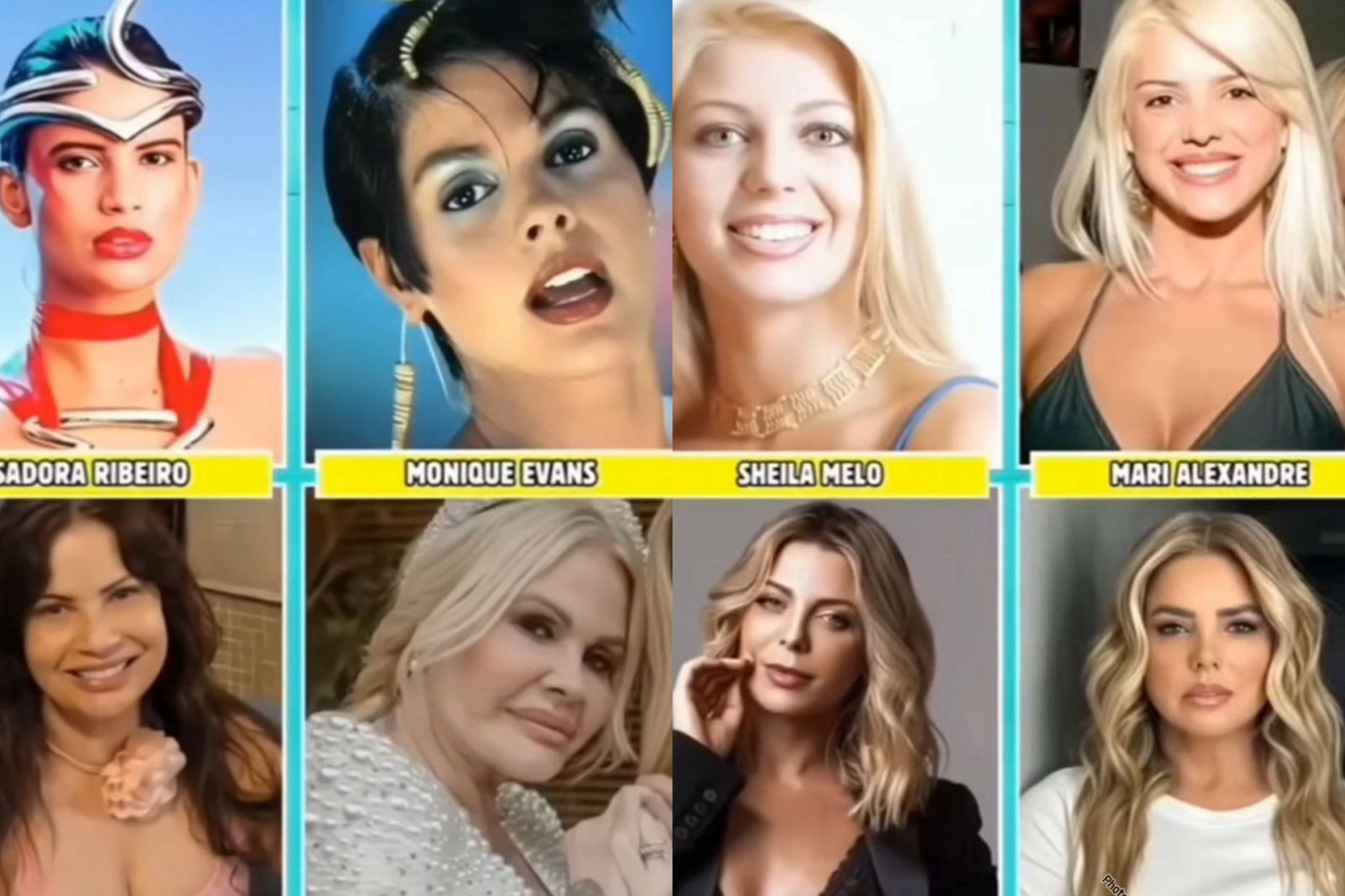 O antes e depois das principais musas dos anos 90 e 2000 