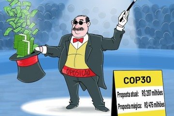 Coluna Esplanada - (crédito: @izano_charges) Coluna Esplanada - (crédito: @izano_charges)