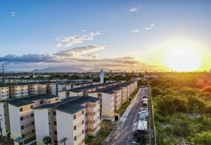 Conselho do FGTS aprova Faixa 4 do Minha Casa, Minha Vida . Programa beneficiará famílias com renda de até R$ 12 mil por mês -  (crédito: Ricardo Stuckert/PR)