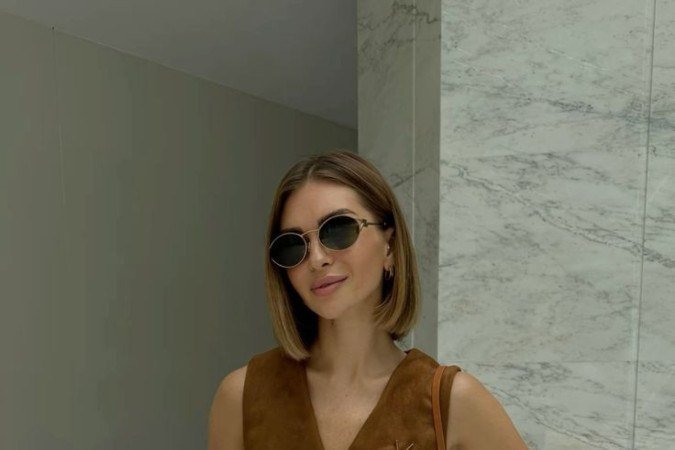 A camurça traz um toque sofisticado ao look - (crédito: Reprodução/Pinterest) A camurça traz um toque sofisticado ao look - (crédito: Reprodução/Pinterest)