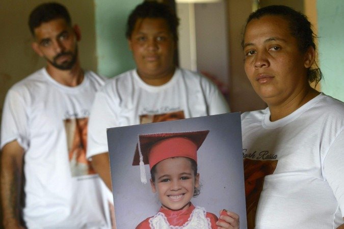 A família de Sarah Raíssa pede justiça e alerta os pais para monitorarem seu filhos -  (crédito: Fotos: Carlos Vieira/CB/D.A Press)