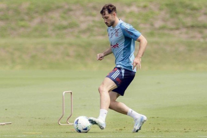 Vinã é o único jogador lesionado atualmente no Flamengo - (crédito: Foto: Adriano Fontes/Flamengo) Vinã é o único jogador lesionado atualmente no Flamengo - (crédito: Foto: Adriano Fontes/Flamengo)