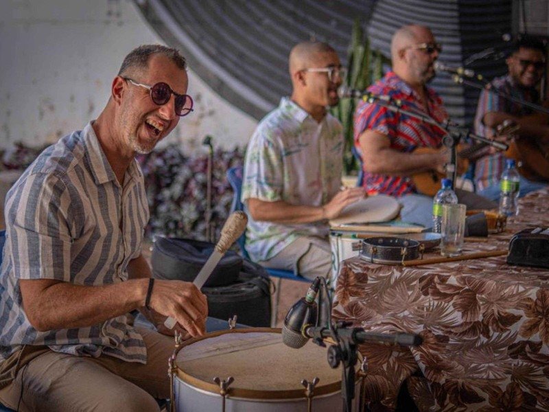 Grupo Vai que é Samba anima a Feijoada no Clube do Choro -  (crédito: Divulgação)