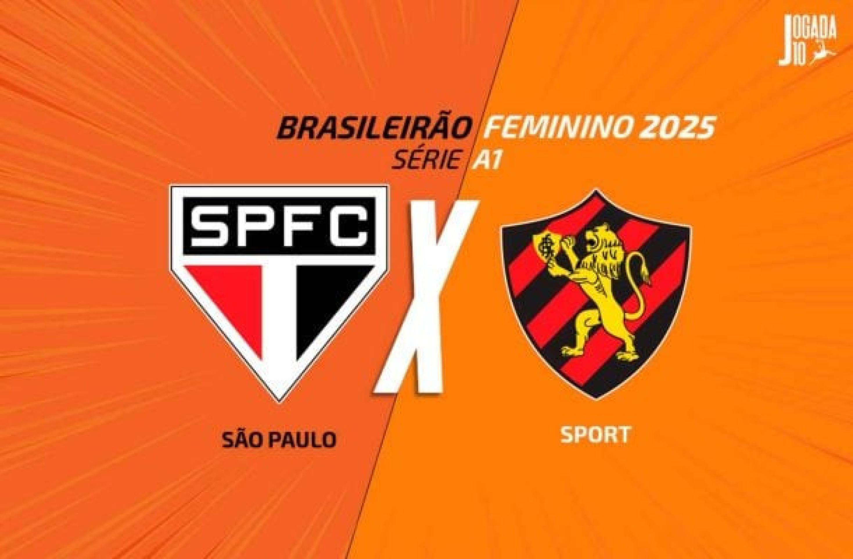 São Paulo x Sport (Feminino): onde assistir, escalações e arbitragem São Paulo x Sport (Feminino): onde assistir, escalações e arbitragem