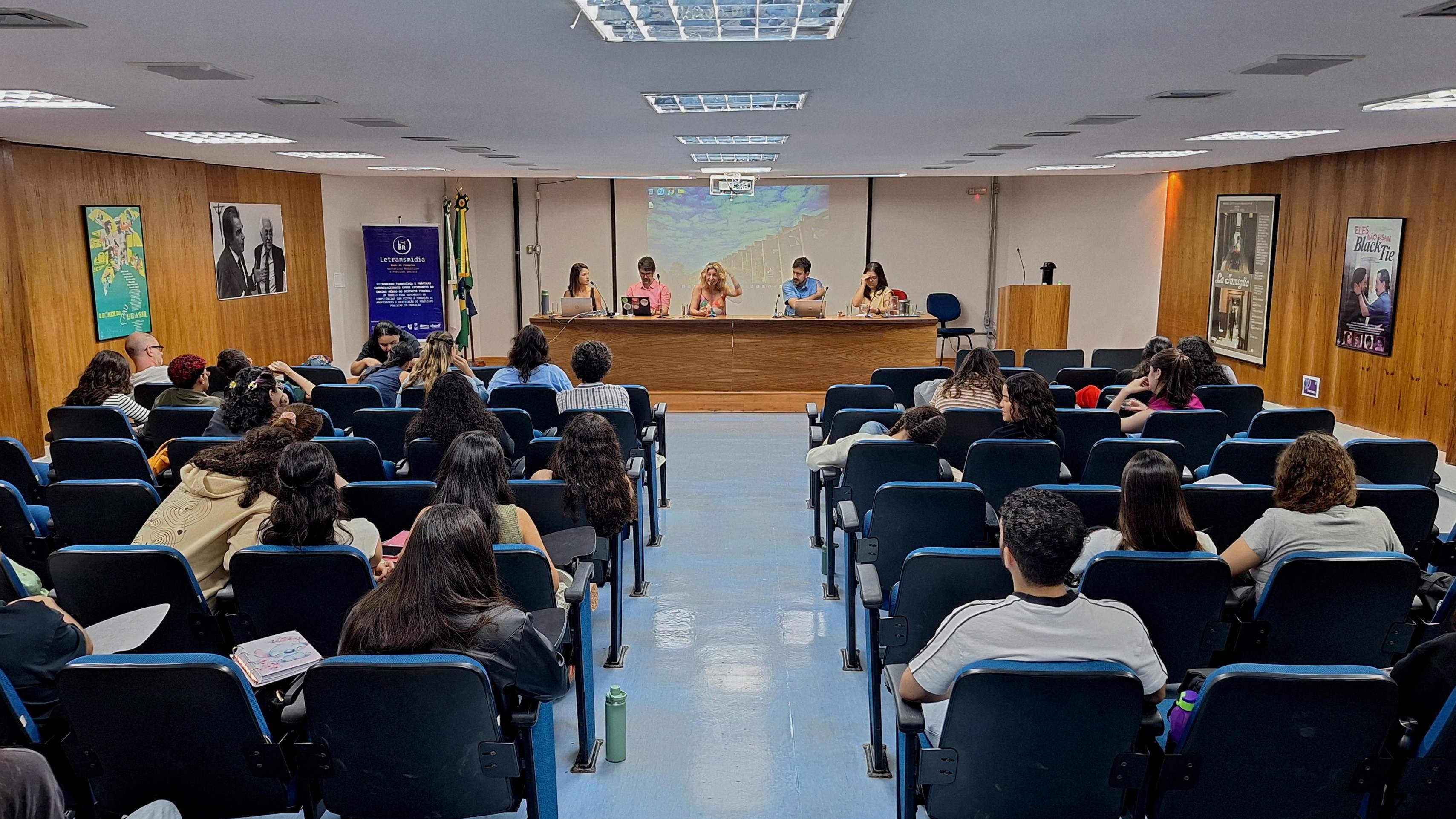  16/04/2025 Carlos Vieira/CB/DA Press. Seminário UnB Letramento Transmídia.