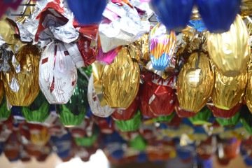 55% percebem ovos de chocolate mais caros neste ano, indicando perda de poder de compra -  (crédito:  Guilherme Felix CB/DA Press )