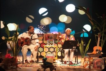 Cátia de França e Cristiano Oliveira: atrações do festival Agô -  (crédito: Divulgação)