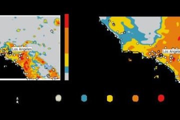 Com a base de dados, a tecnologia cruza informações e mapeia as possibilidades - (crédito: : ECMWF) Com a base de dados, a tecnologia cruza informações e mapeia as possibilidades - (crédito: : ECMWF)