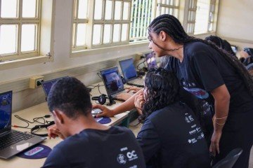 Projeto Criar Jogos movimenta rotina de estudantes do CED 15 em Ceilândia Norte - (crédito: Divulgação) Projeto Criar Jogos movimenta rotina de estudantes do CED 15 em Ceilândia Norte - (crédito: Divulgação)