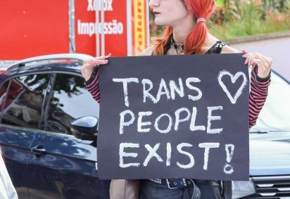 Entre pessoas trans e travestis, o índice de violência física chega a 38% -  (crédito: Antonio Cruz/Agência Brasil)