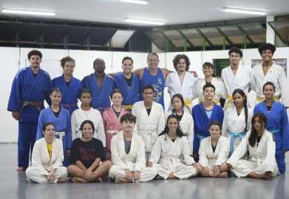 Desde 2017, os alunos são incentivados a praticar escrita e interpretação de texto sobre o significado do judô: "Caminho suave" -  (crédito:  Guilherme Felix/CB/D.A Press                                    )
