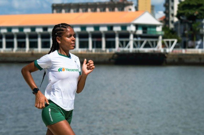 Mirelle disputará a Maratona no percurso de 5km. - (crédito: Neoenergia Brasília/Divulgação) Mirelle disputará a Maratona no percurso de 5km. - (crédito: Neoenergia Brasília/Divulgação)