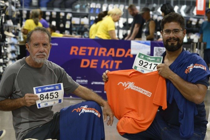 Pai e filho compartilham o amor pela corrida - (crédito: Fotos: Carlos Vieira/CB/D.A Press) Pai e filho compartilham o amor pela corrida - (crédito: Fotos: Carlos Vieira/CB/D.A Press)