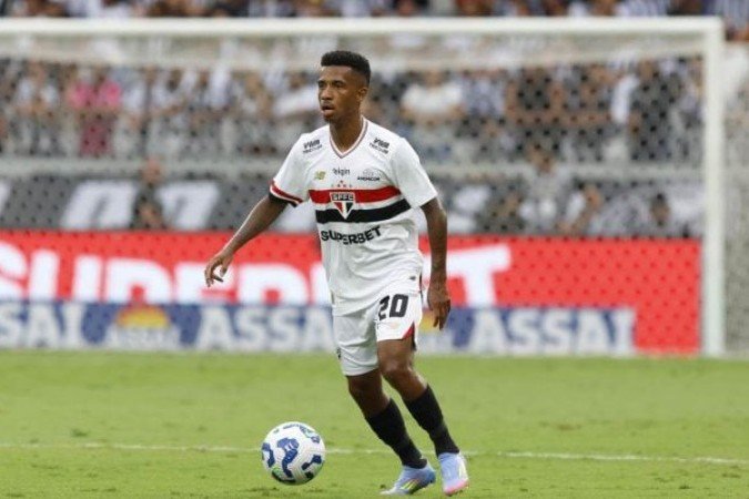 MARCOS ANTÔNIO – Fez boas infiltrações no miolo da defesa do Botafogo e arriscou um chute perigoso. No entanto, sumiu no segundo tempo. Nota: 5,5 Foto: Rubens Chiri / São Paulo FC