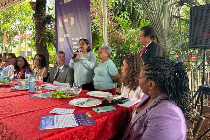 Ministério das Mulheres e Ministério do Trabalho e Emprego organizaram almoço com figuras do governo nesta quarta-feira (16/4) - (crédito: Gabriella Braz/CB ) Ministério das Mulheres e Ministério do Trabalho e Emprego organizaram almoço com figuras do governo nesta quarta-feira (16/4) - (crédito: Gabriella Braz/CB )