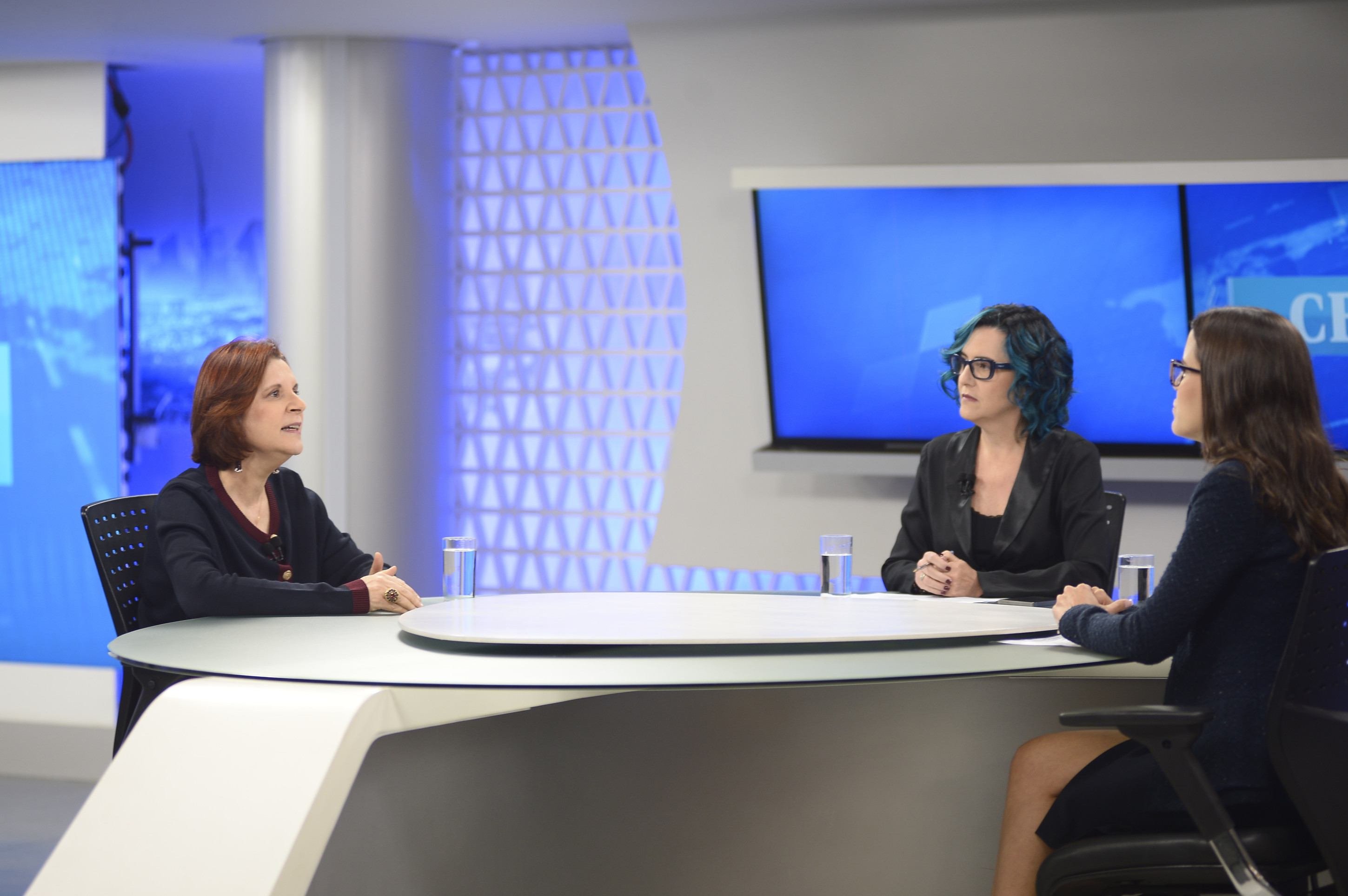  16.04.2025 Guilherme Felix CB/DA Press. A ministra Maria Elizabeth Rocha,  primeira mulher presidente do Superior Tribunal Militar(STM), é a entrevistada do CB.Poder de hoje. -  (crédito:     Guilherme Felix CB/DA Press                                 )
