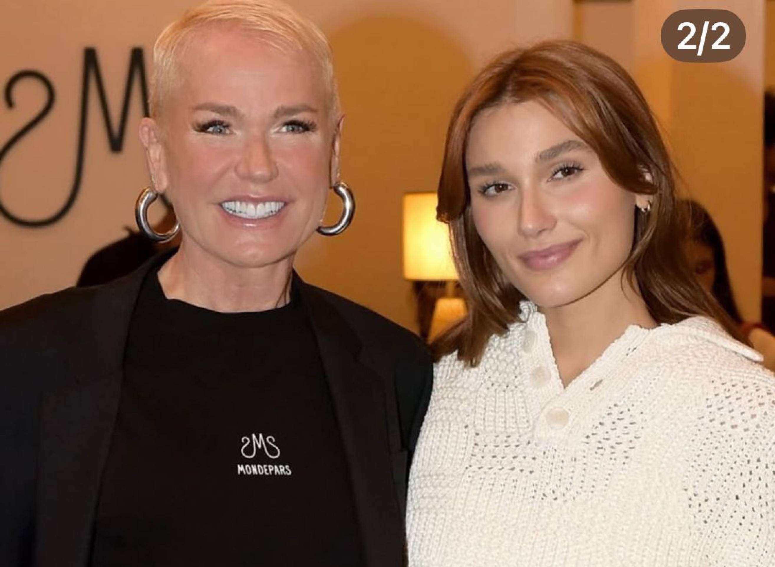 Xuxa expõe momento intimo com Sasha e Web reage mal