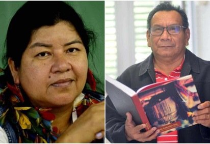 Professores Altaci Corrêa Rubim e Gersem Baniwa falam sobre os avanços e desafios dos povos indígenas -  (crédito: Carlos Vieira e Ed Alves/CB/D.A Press)
