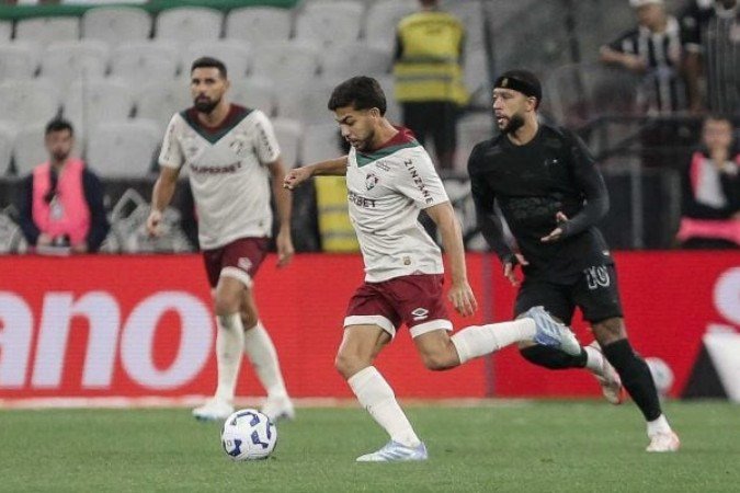 Nonato entrou em campo no segundo tempo em vitória do Fluminense -  (crédito: Foto: LUCAS MERÇON / FLUMINENSE F.C.)