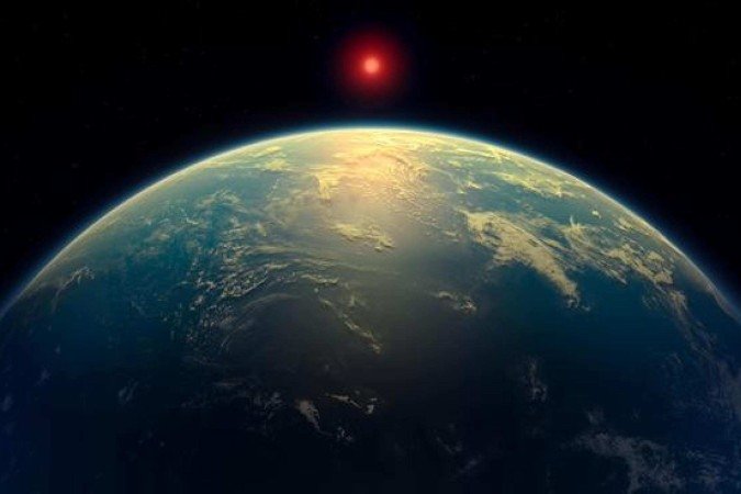 Astrônomos detectam sinais de vida no planeta K2-18b -  (crédito: A. Smith, N. Madhusudhan/Universidade de Cambridge)