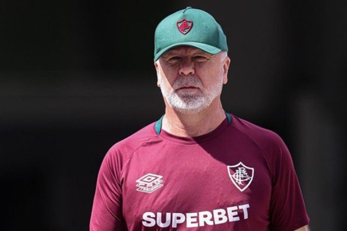 Grêmio realiza sondagem por Mano Menezes e teve sinalização positiva - (crédito: Foto: Lucas Merçon / Fluminense F.C.) Grêmio realiza sondagem por Mano Menezes e teve sinalização positiva - (crédito: Foto: Lucas Merçon / Fluminense F.C.)