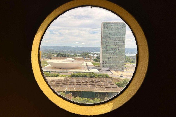 O Anexo IV é onde está a maior parte dos gabinetes dos deputados federais: vista privilegiada para o Congresso Nacional - (crédito: Fotos: Ana Carolina Alves) O Anexo IV é onde está a maior parte dos gabinetes dos deputados federais: vista privilegiada para o Congresso Nacional - (crédito: Fotos: Ana Carolina Alves)